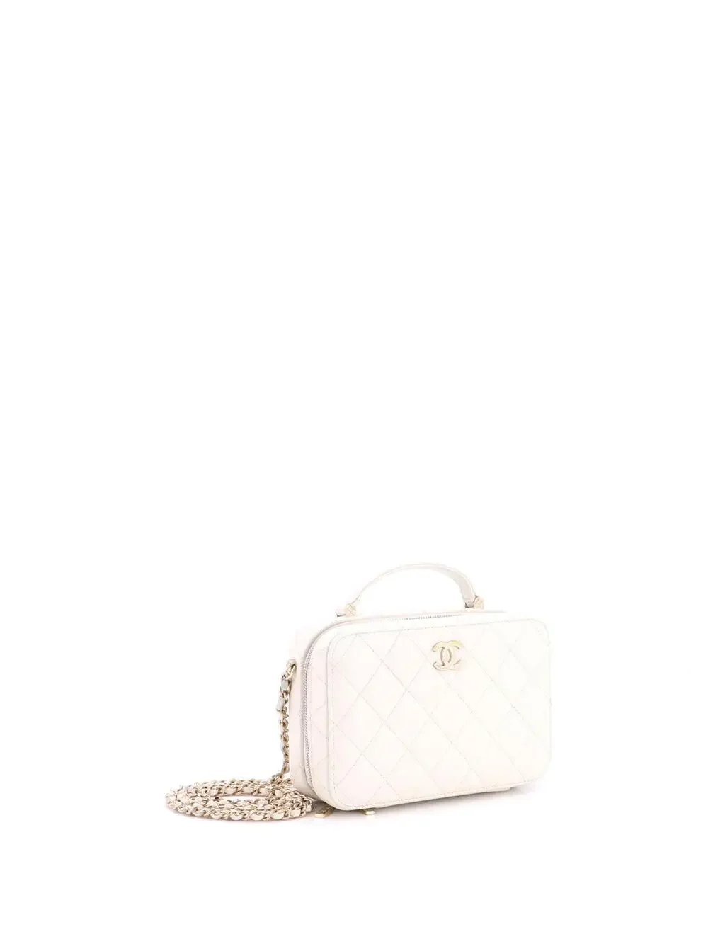 Chanel Cc Zip Around Top Handle Vanity #275625C34B